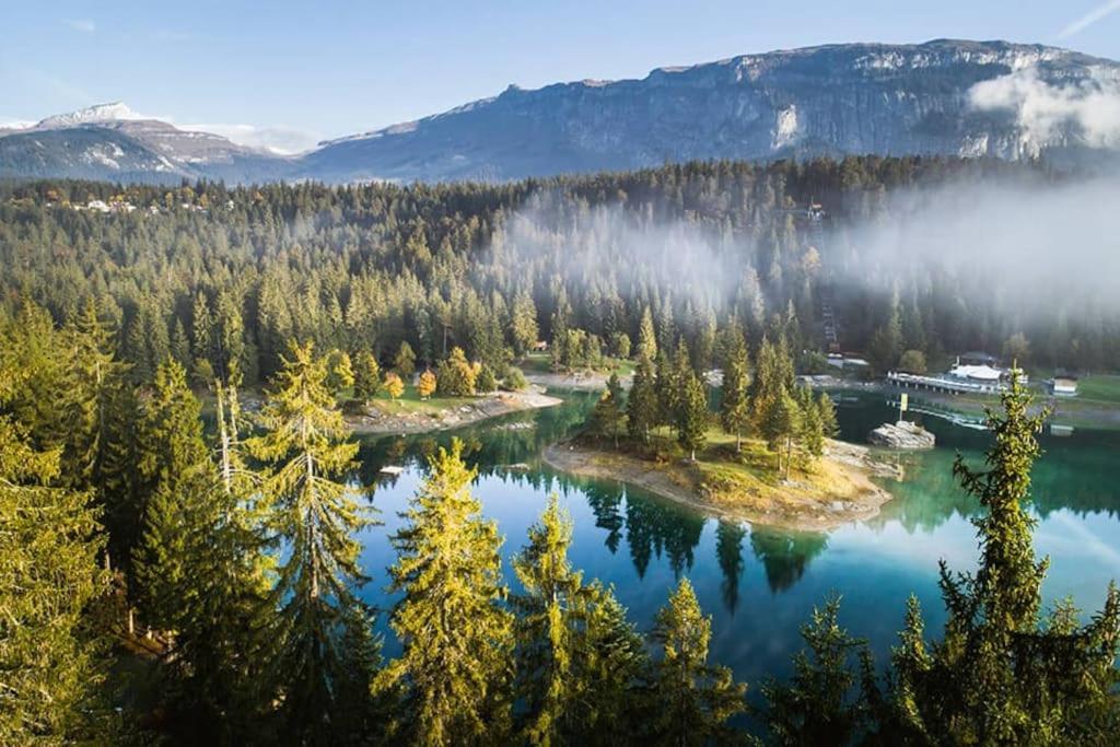 Private Apartment With Parking Spot In The Center Flims Extérieur photo