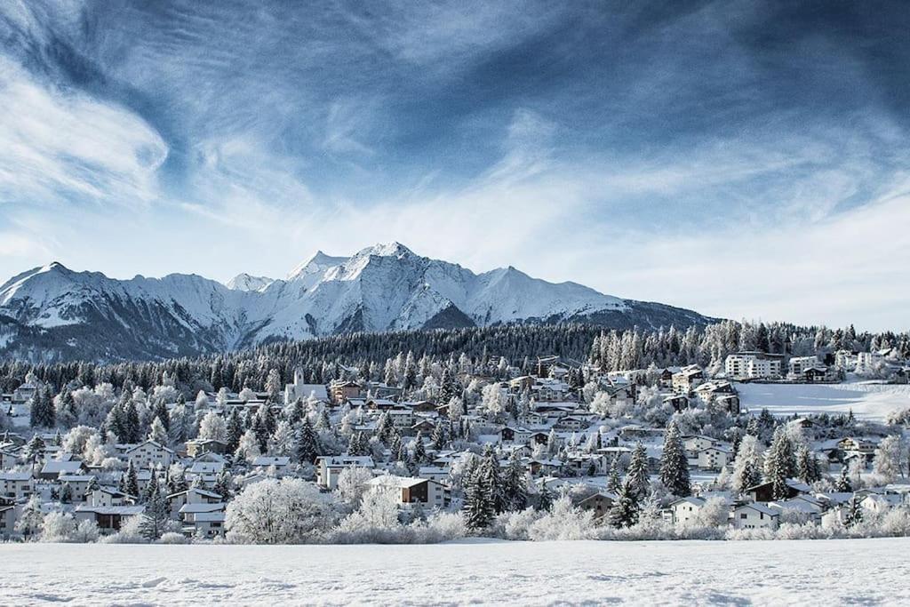 Private Apartment With Parking Spot In The Center Flims Extérieur photo